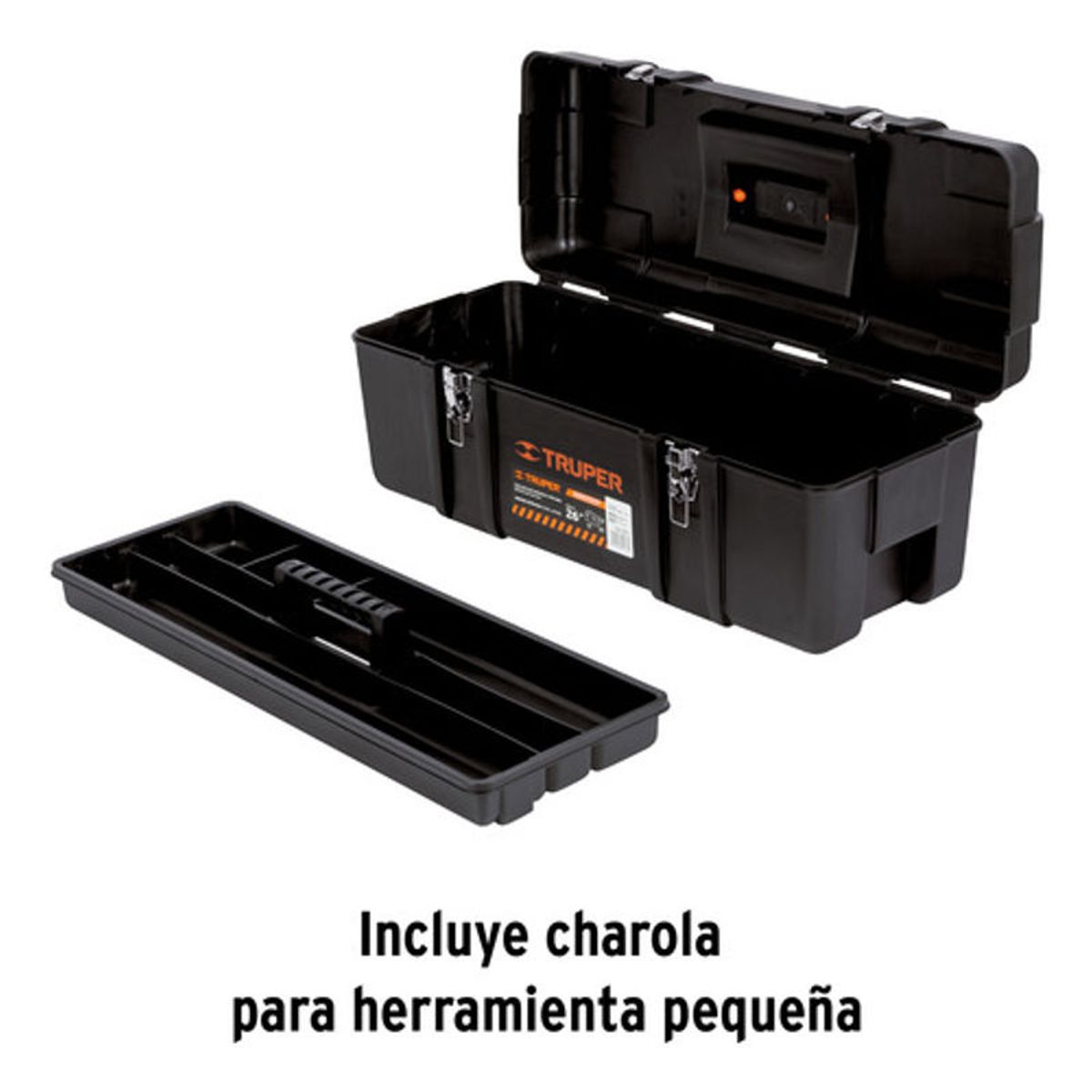 GENERICO - Caja De Herramientas 26 Truper Chp-26x Negro
