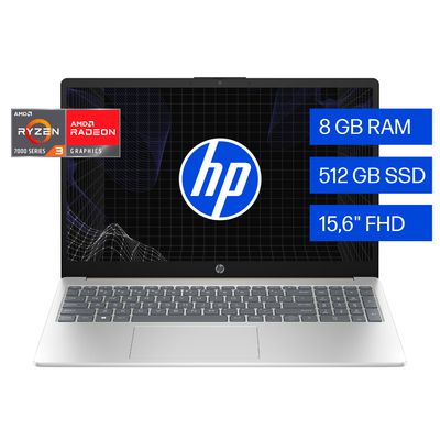 Imagen 2 del producto Notebook 15-fc0043la AMD Ryzen 3 8gb Ram 512gb Ssd Windows 11 Home