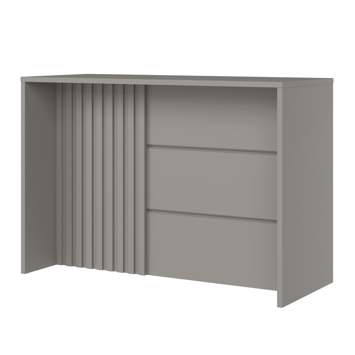 HOME MOBILI - Isla de Cocina Línea Americana Gris