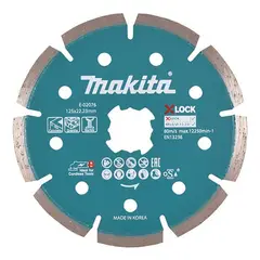 GENERICO - Disco Diamantado Segmentado 125mm X-lock Makita E-02076
