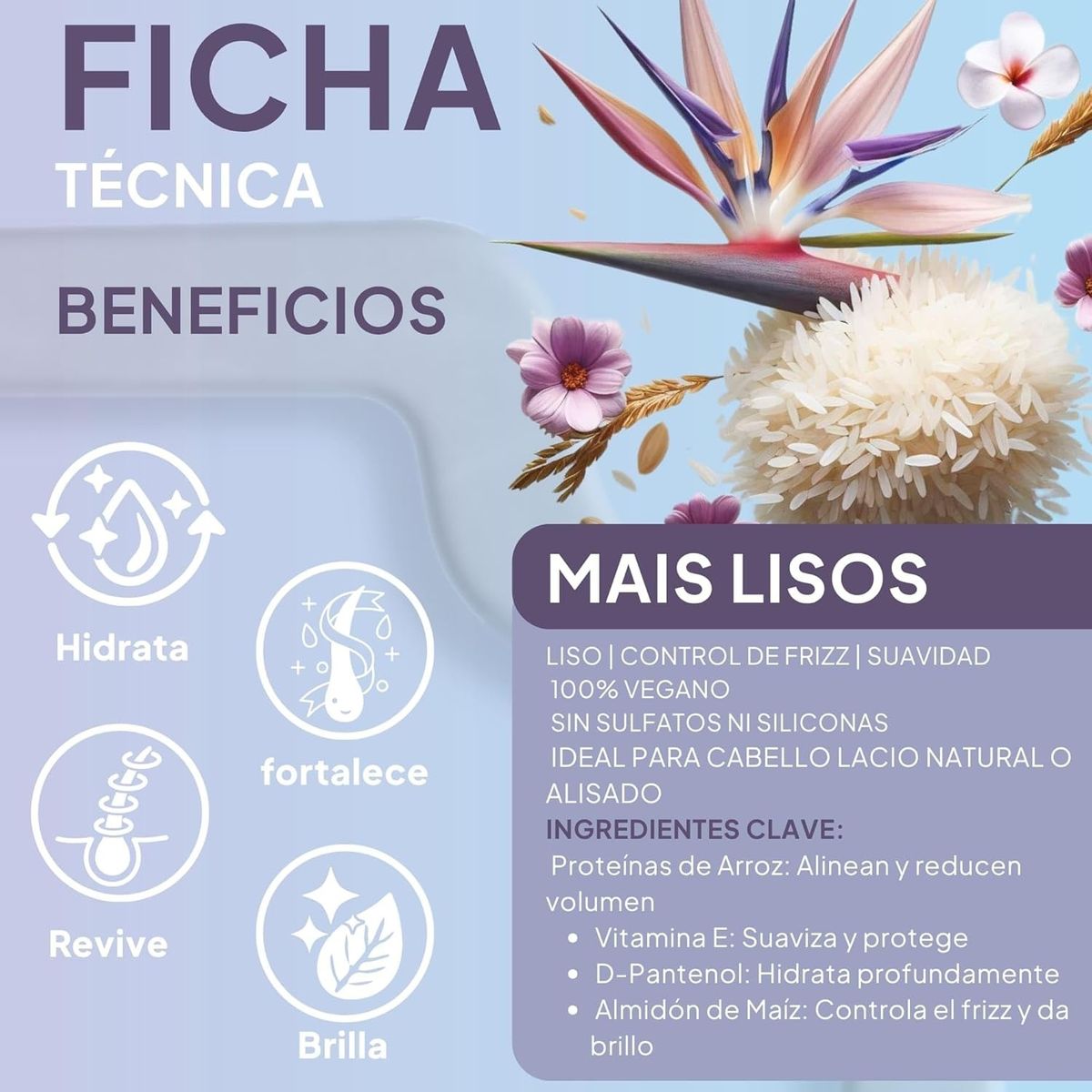 SKALA - SHAMPOO SIN SAL MAIS LISOS SKALA EXPERT 325ML