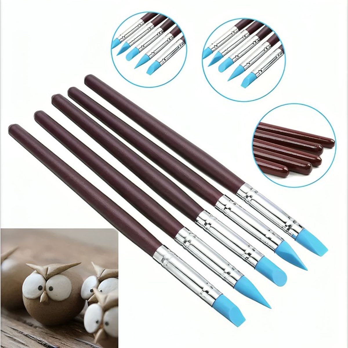 GENERICO - Herramientas De Escultura De Cerámica De Arcilla 36 Piezas