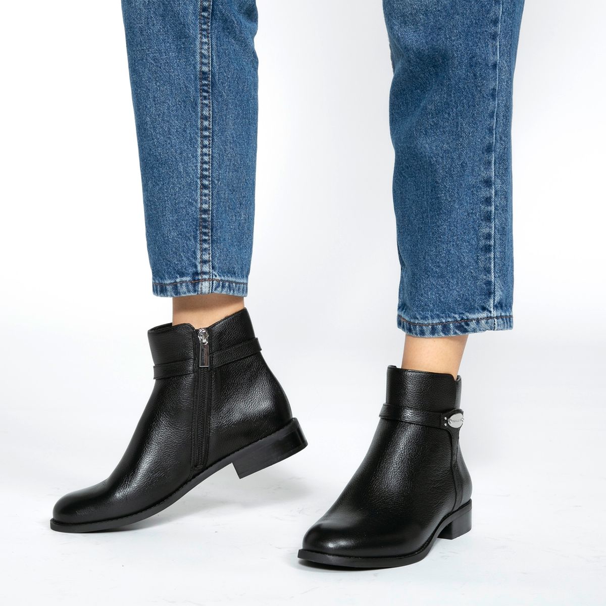 MICHAEL KORS - Botín Mujer Cuero Negro