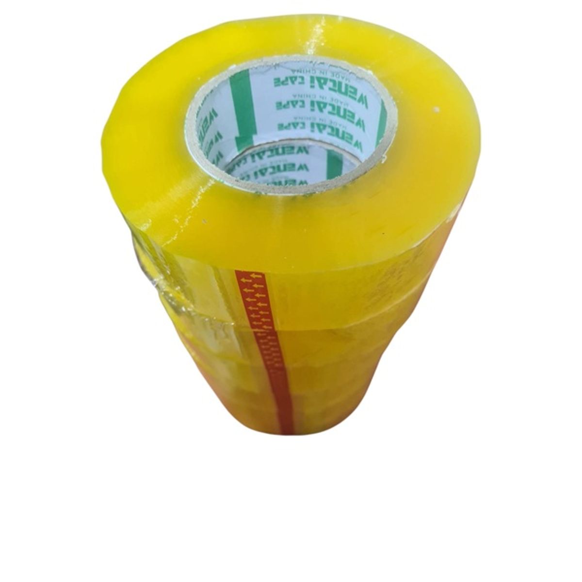 GENERICO - Pack de 6 Cintas de Embalaje Transparente de  300M