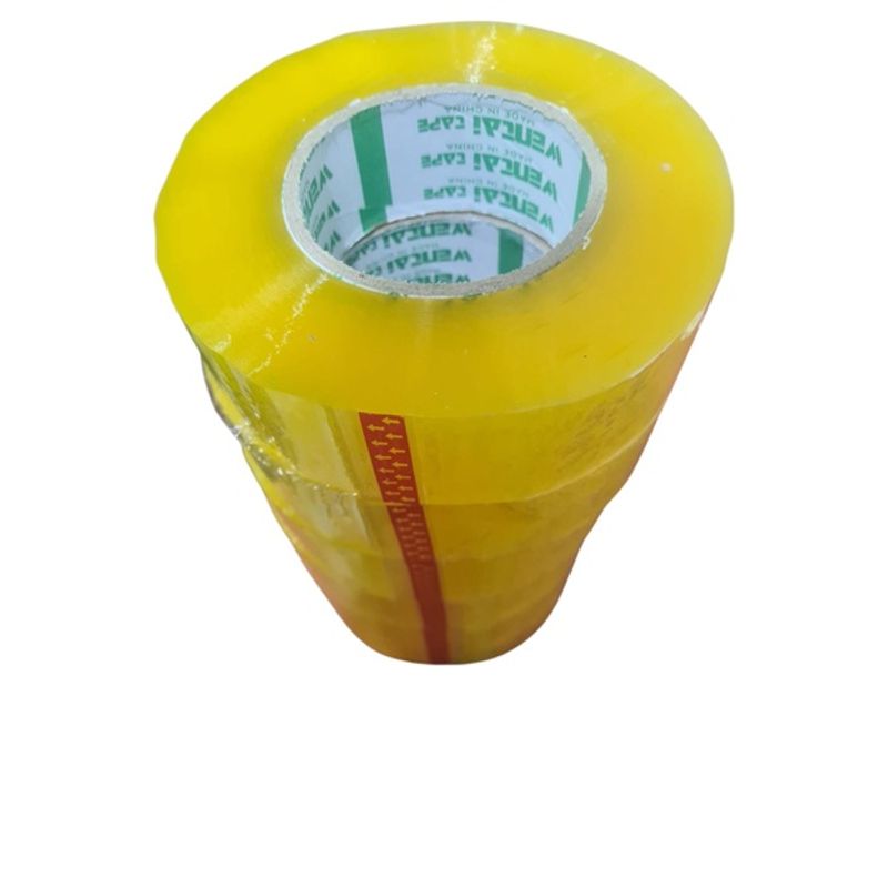 GENERICO - Pack de 6 Cintas de Embalaje Transparente de  300M