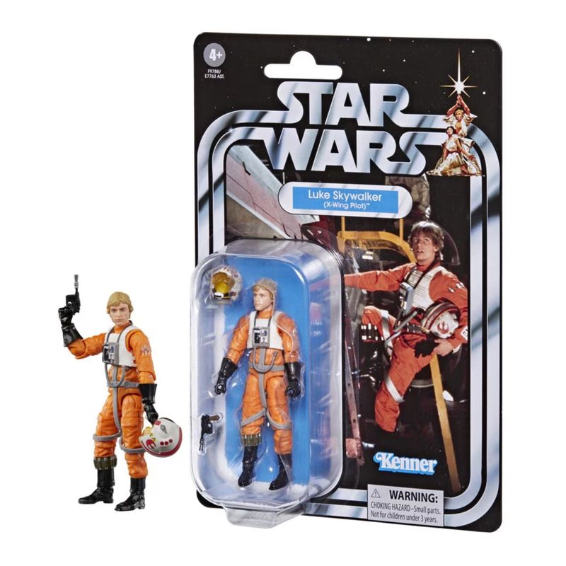HASBRO - Luke Skywalker X-Wing Pilot -Star Wars Figura Vintage