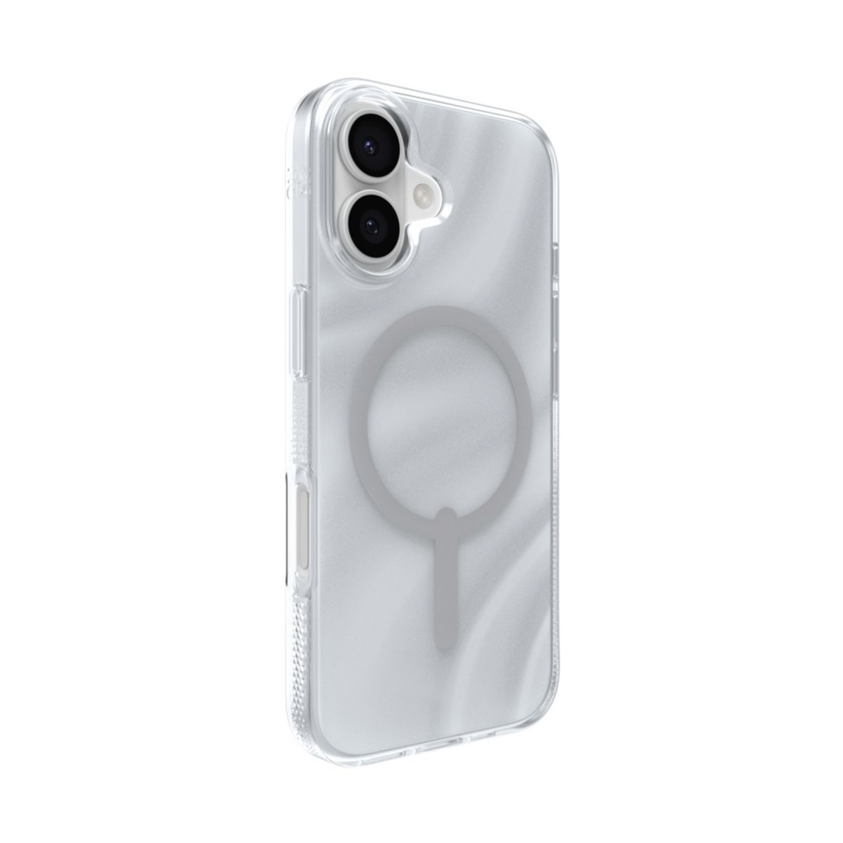 ZAGG - Carcasa Milan Snap para iPhone 17 Remolino de Glitter