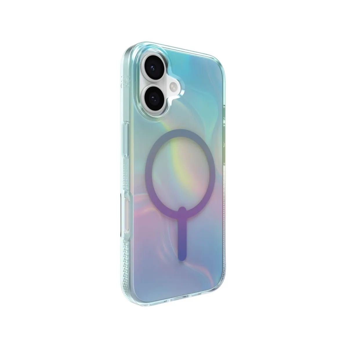ZAGG - Carcasa Milan Snap para iPhone 17 Burbuja Iridiscente