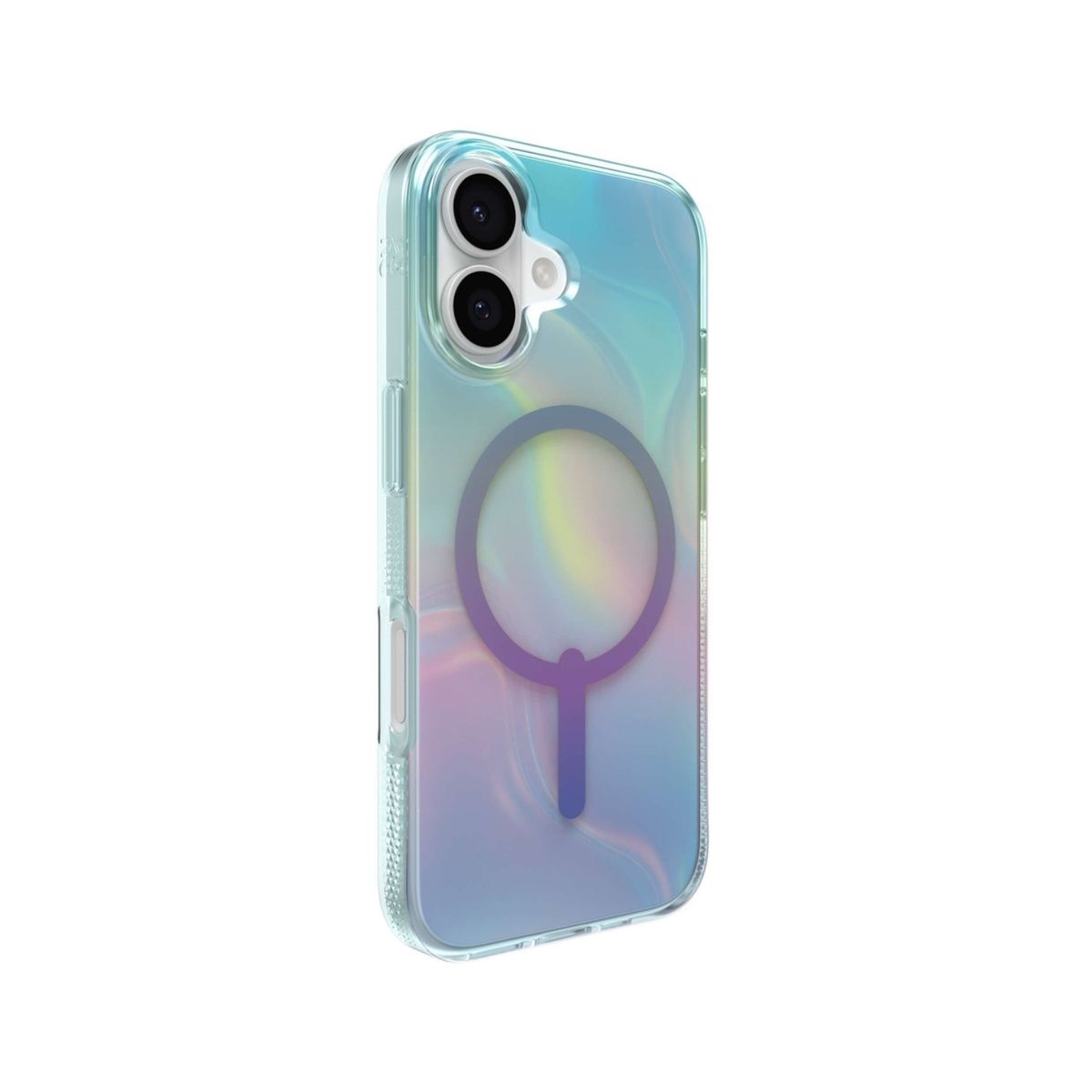 ZAGG - Carcasa Milan Snap para iPhone 17 Burbuja Iridiscente