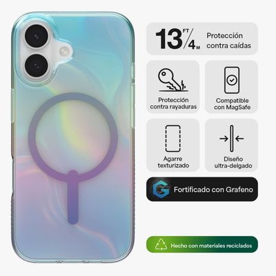 Imagen 2 del producto Carcasa Milan Snap para iPhone 17 Burbuja Iridiscente