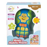 Telefono Celular Musical Interactivo Sonido Luces Para Bebes