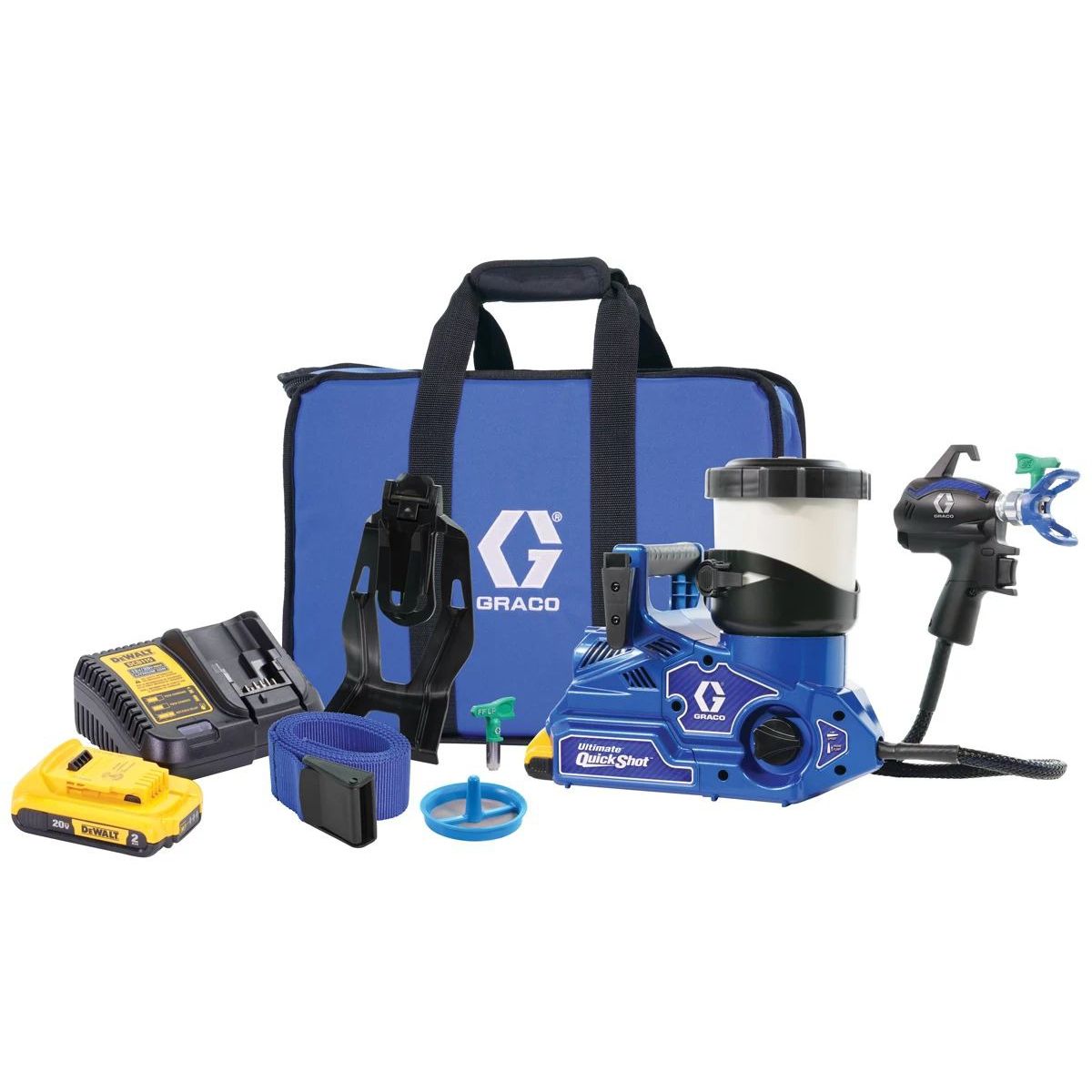 GRACO - Equipo Portatil Inalambrico De Pintura Airless Quickshot  Graco Usa