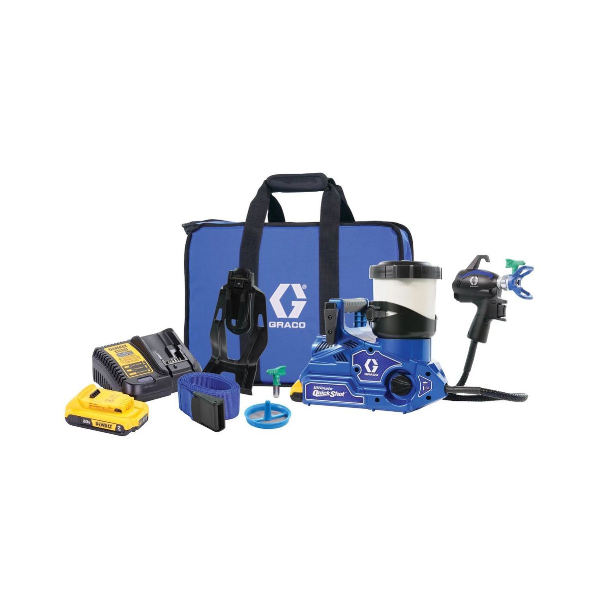 GRACO - Equipo Portatil Inalambrico De Pintura Airless Quickshot  Graco Usa