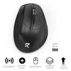 REDRAGON - Mouse Inalámbrico BM4033 Negro