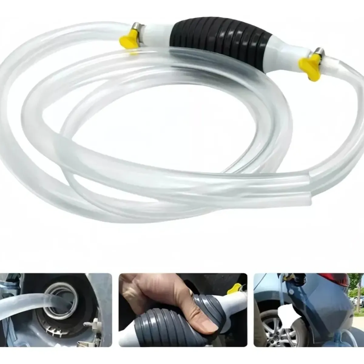 GENERICO - Manguera De Sifón Gasolina De Mano Bomba Portátil Manual