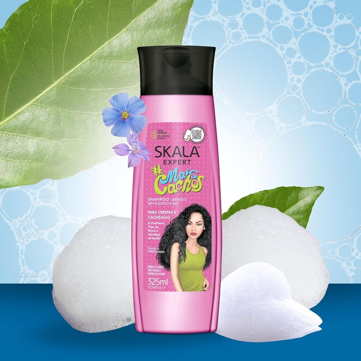 SKALA - SHAMPOO MAIS CACHOS SKALA BRASIL 325ML