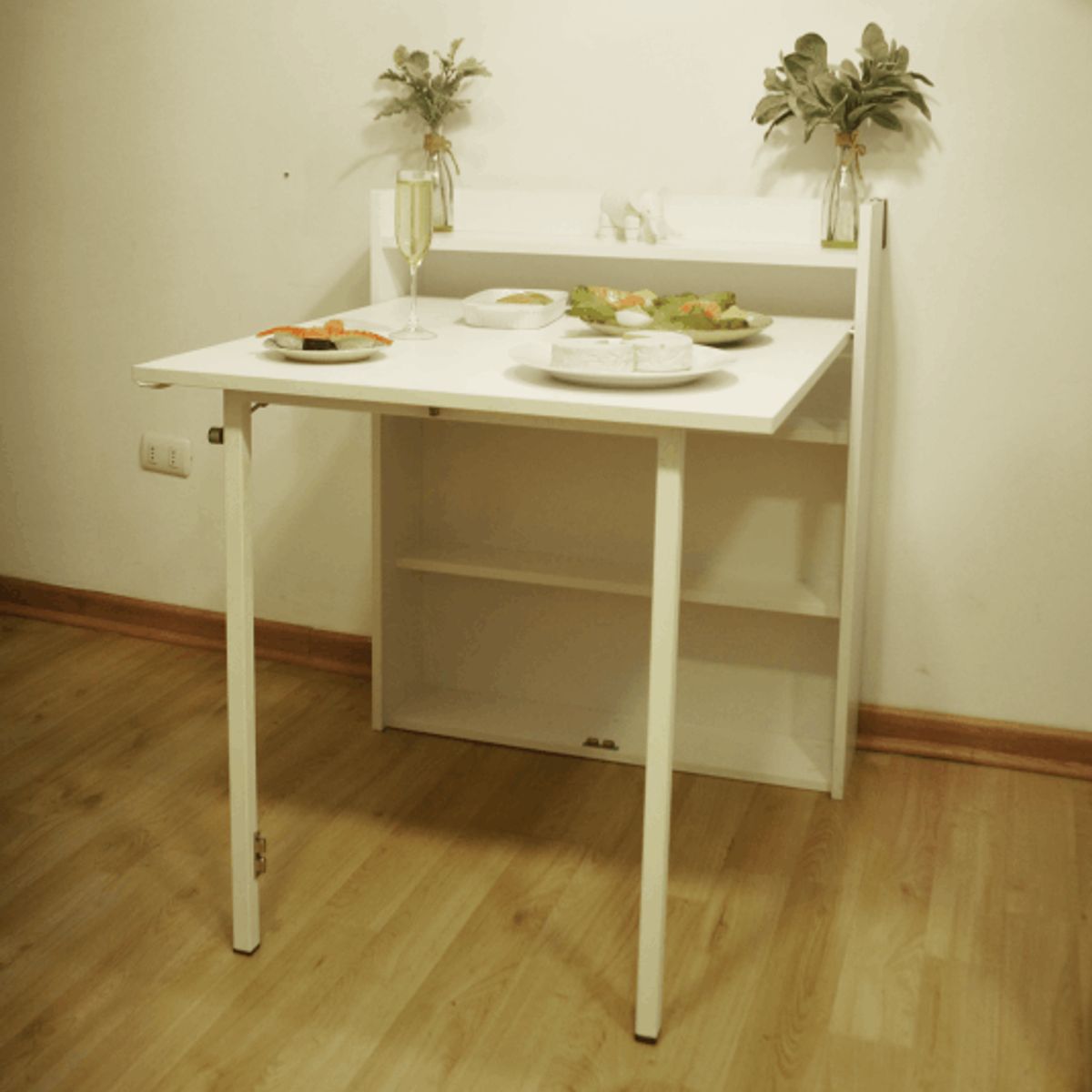 MOSPACE - Mesa Mini Secret Blanca