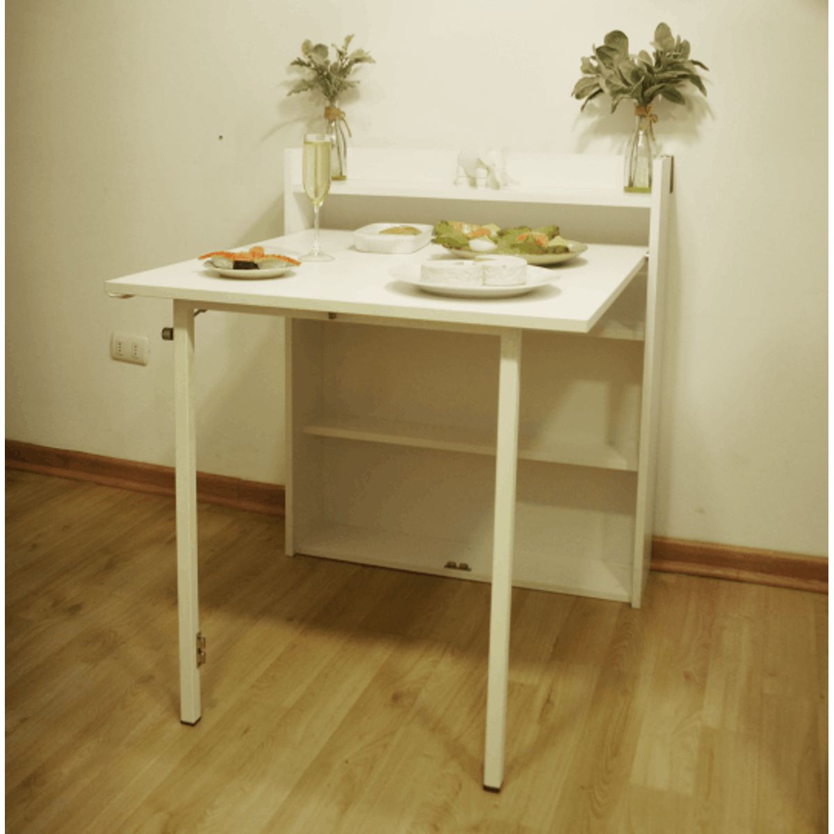 MOSPACE - Mesa Mini Secret Blanca