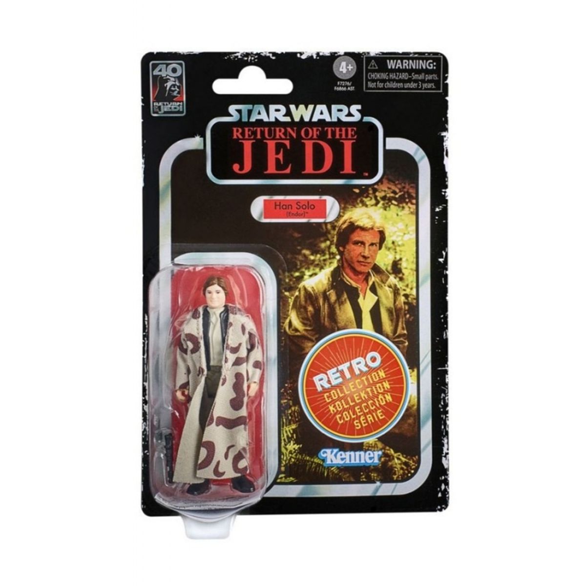 HASBRO - Star Wars Retro Vintage Collection Han Solo Endor