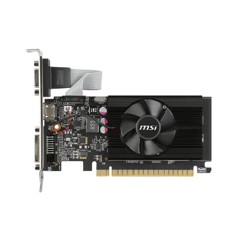 MSI - Tarjeta de Vídeo MSI GT 710 2GD3 LP