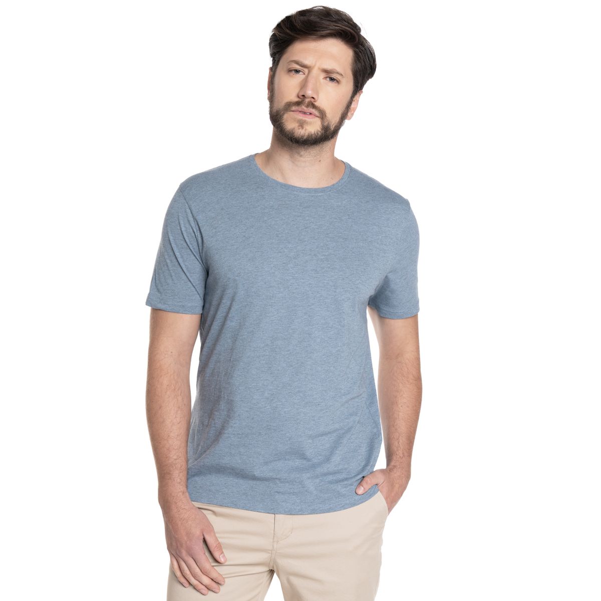 POTROS - POLERA HOMBRE MANGA CORTA  PALMA