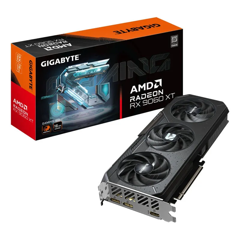 GIGABYTE - Gigabyte Radeon RX 9060 XT GAMING 16G GV-R9060XTGAMING-16GD