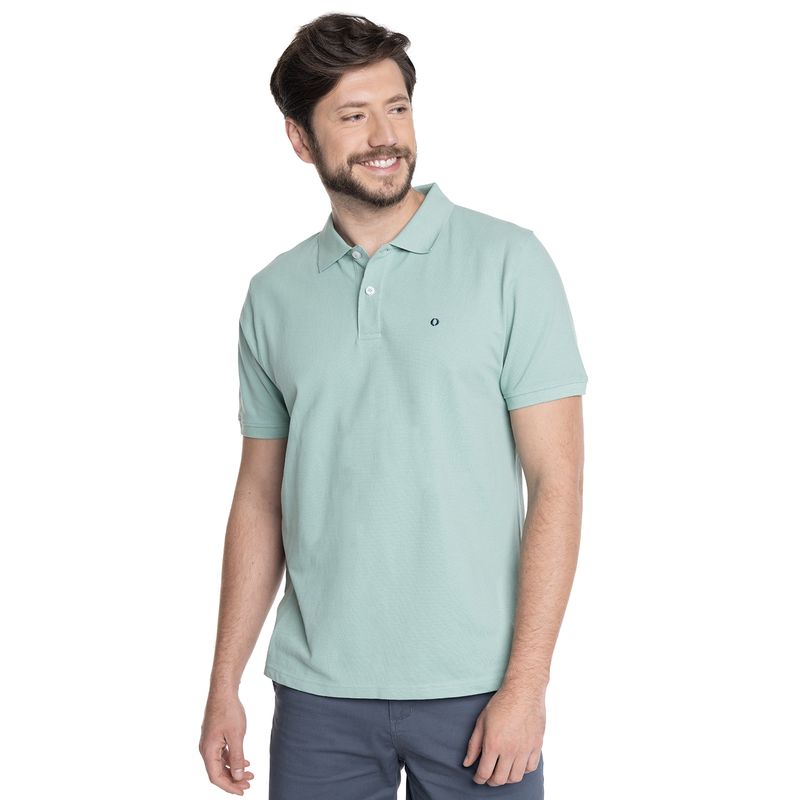 POTROS - POLERA HOMBRE MANGA CORTA PIQUE CAPRI
