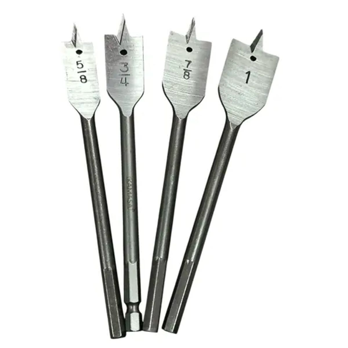 GENERICO - Set 4 Brocas Paleta Plana Para Madera F3C