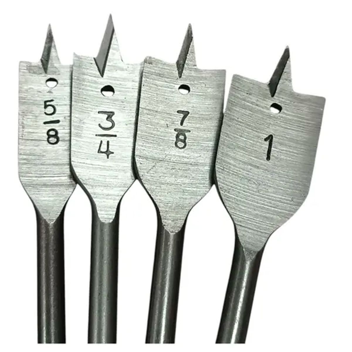 GENERICO - Set 4 Brocas Paleta Plana Para Madera F3C