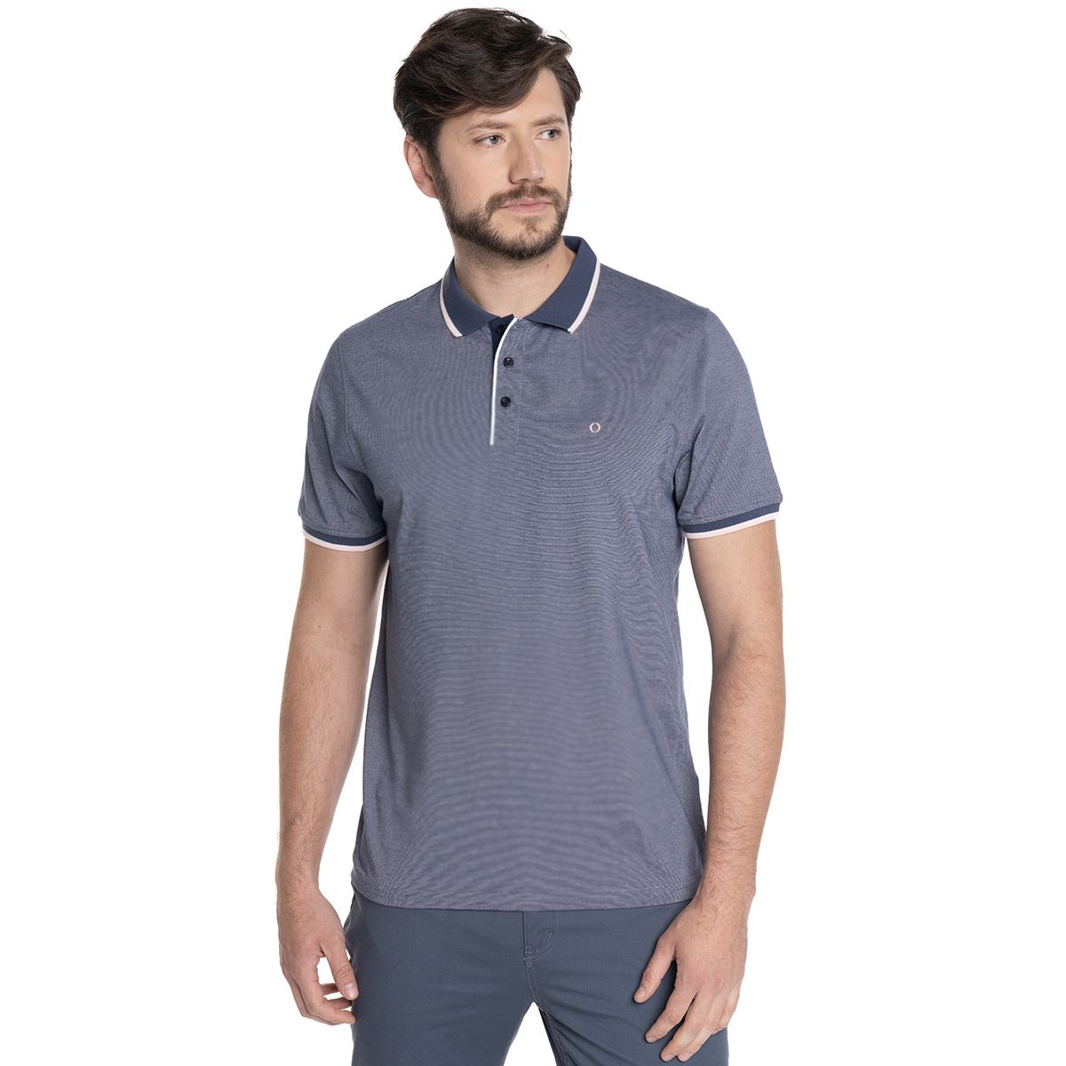 POTROS - POLERA HOMBRE MANGA CORTA  MILAN - POTROS