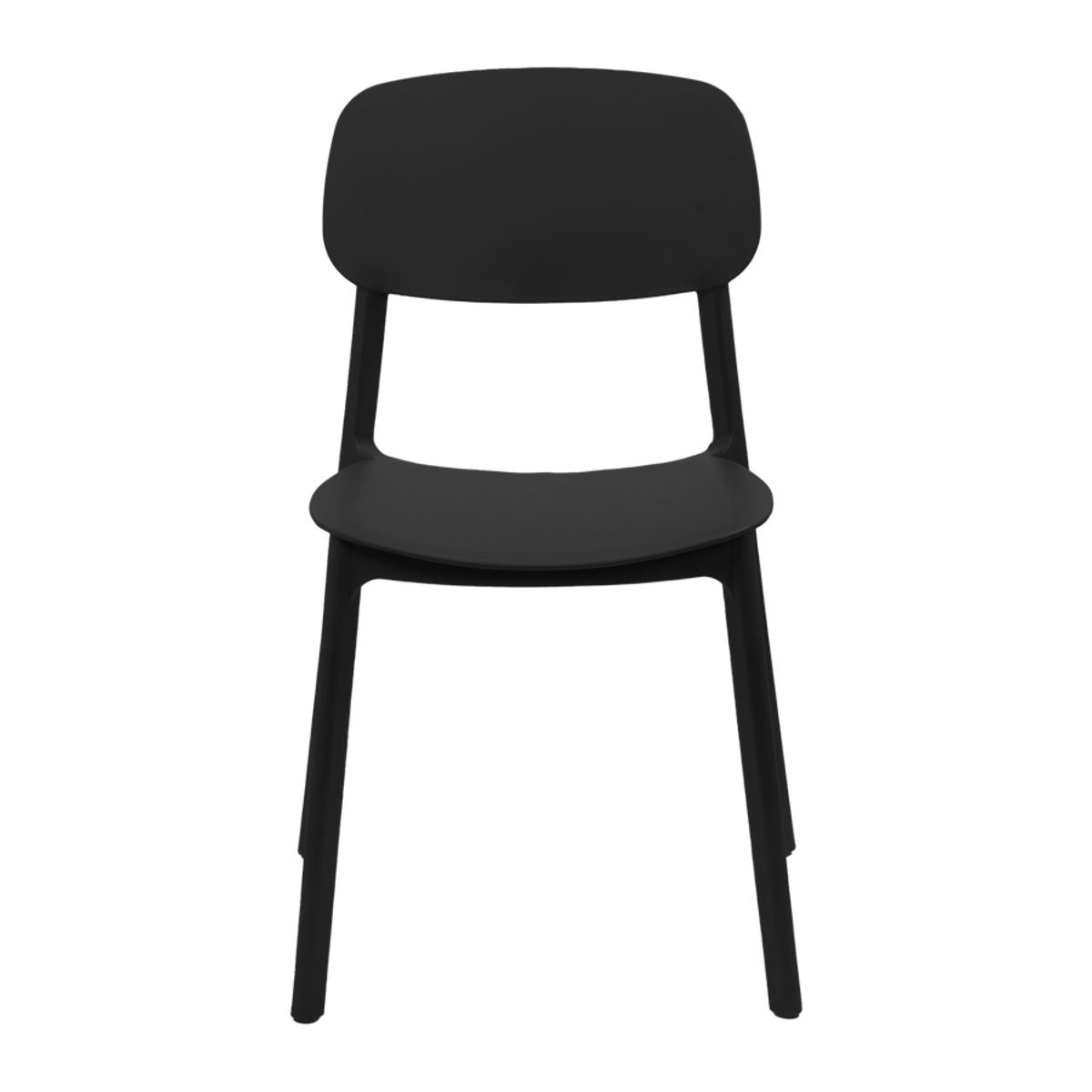 MONNO - 4 Sillas Plasticas Apilables diseño CLAK