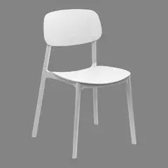MONNO - 4 Sillas Plasticas Apilables-Colección Marvin