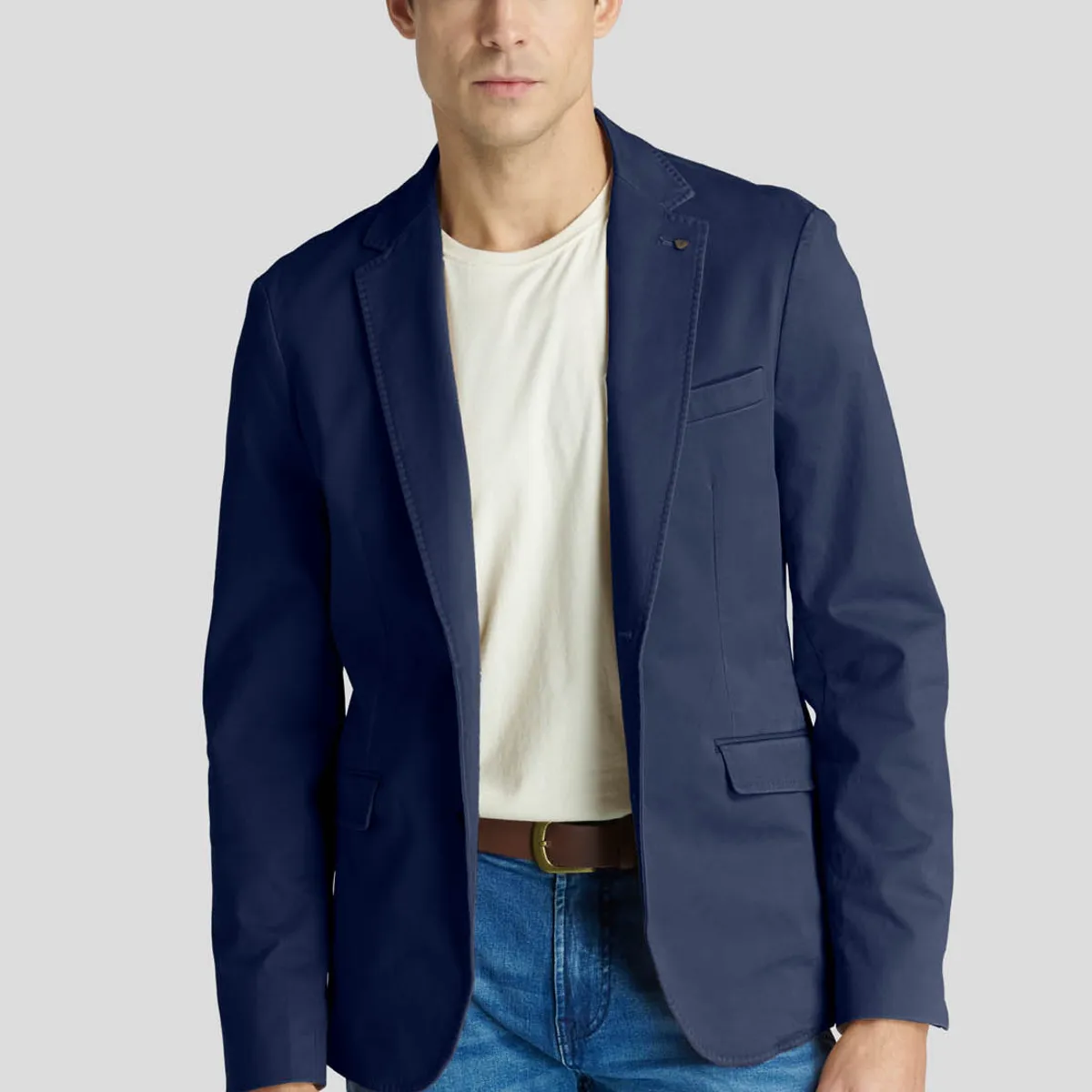 NEW MAN - Blazer Toulus Avant-Garde Gris New Man
