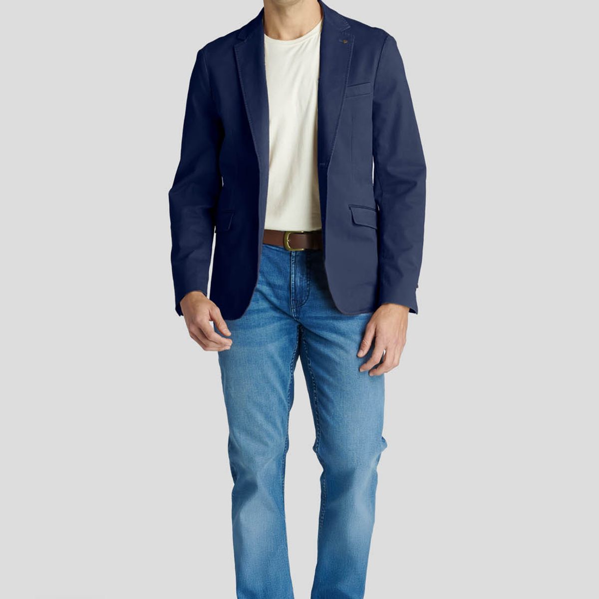 NEW MAN - Blazer Toulus Avant-Garde Gris New Man