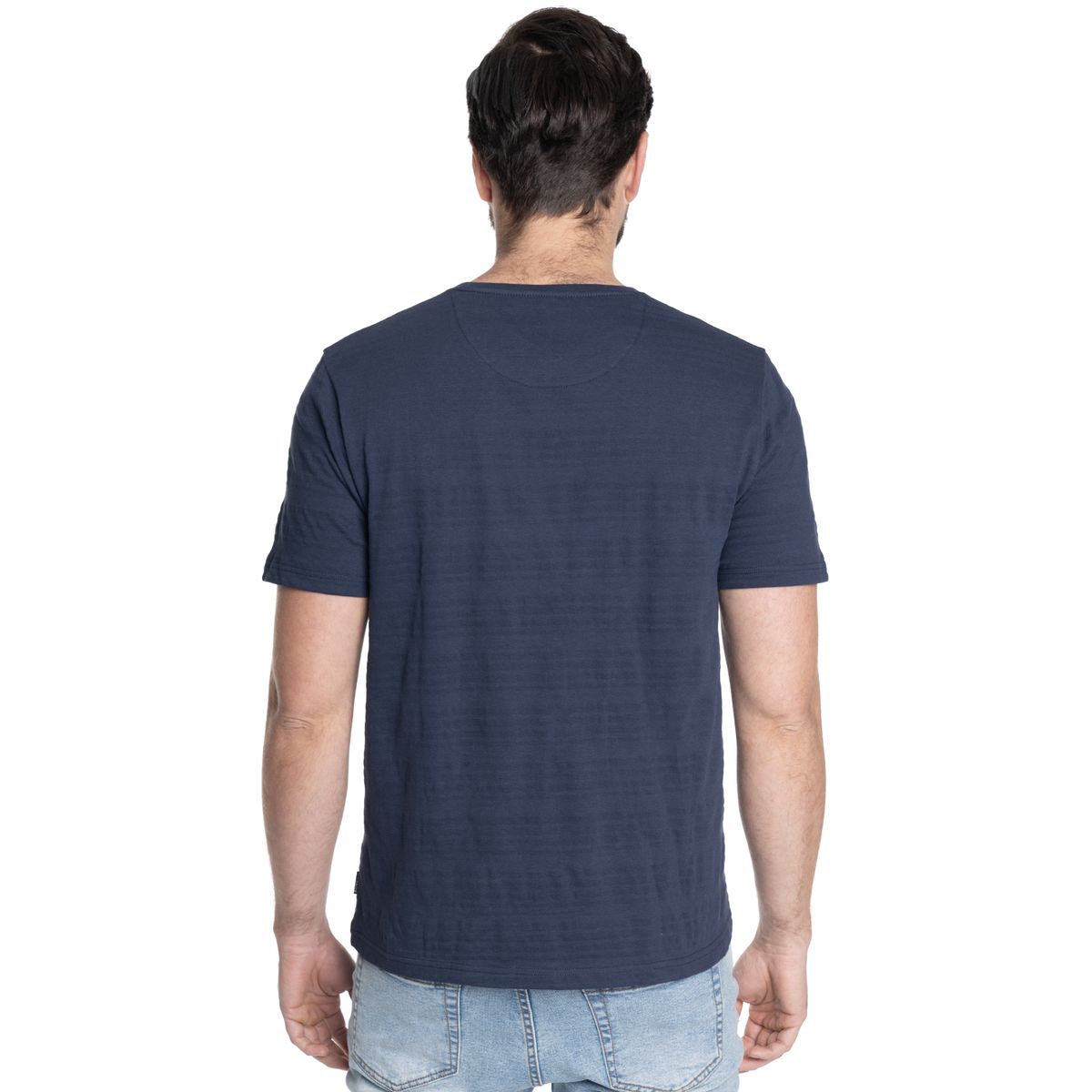 POTROS - POLERA HOMBRE MANGA CORTA TEXTURADO LAREDO