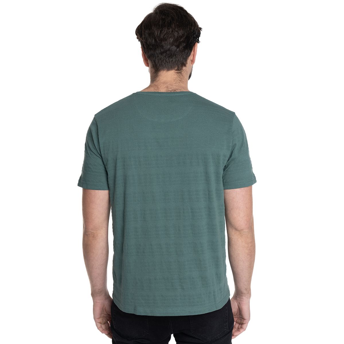 POTROS - POLERA HOMBRE MANGA CORTA TEXTURADO LAREDO