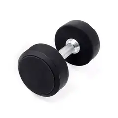 SDFIT - Mancuernas Redondas Pu 40 Kg Negro