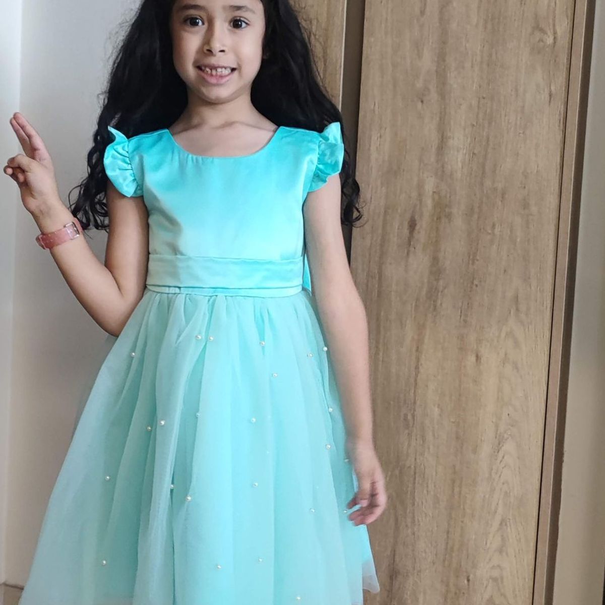 DANK - Vestido de Niña Gotas de Rocío