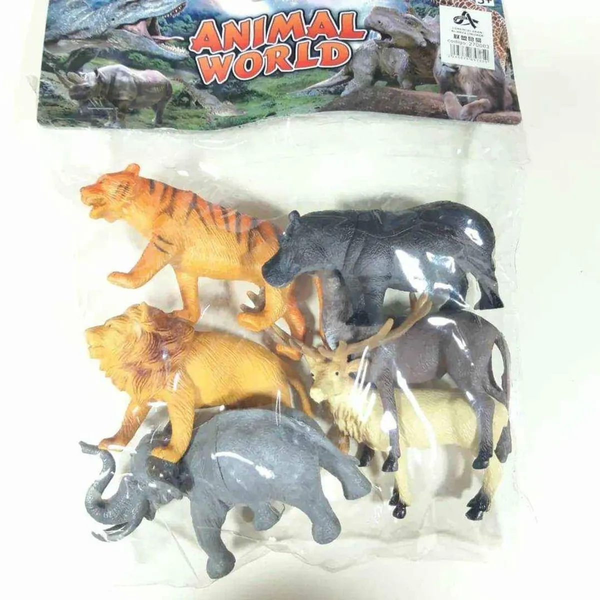 GENERICO - Pack juguete de animales para niños