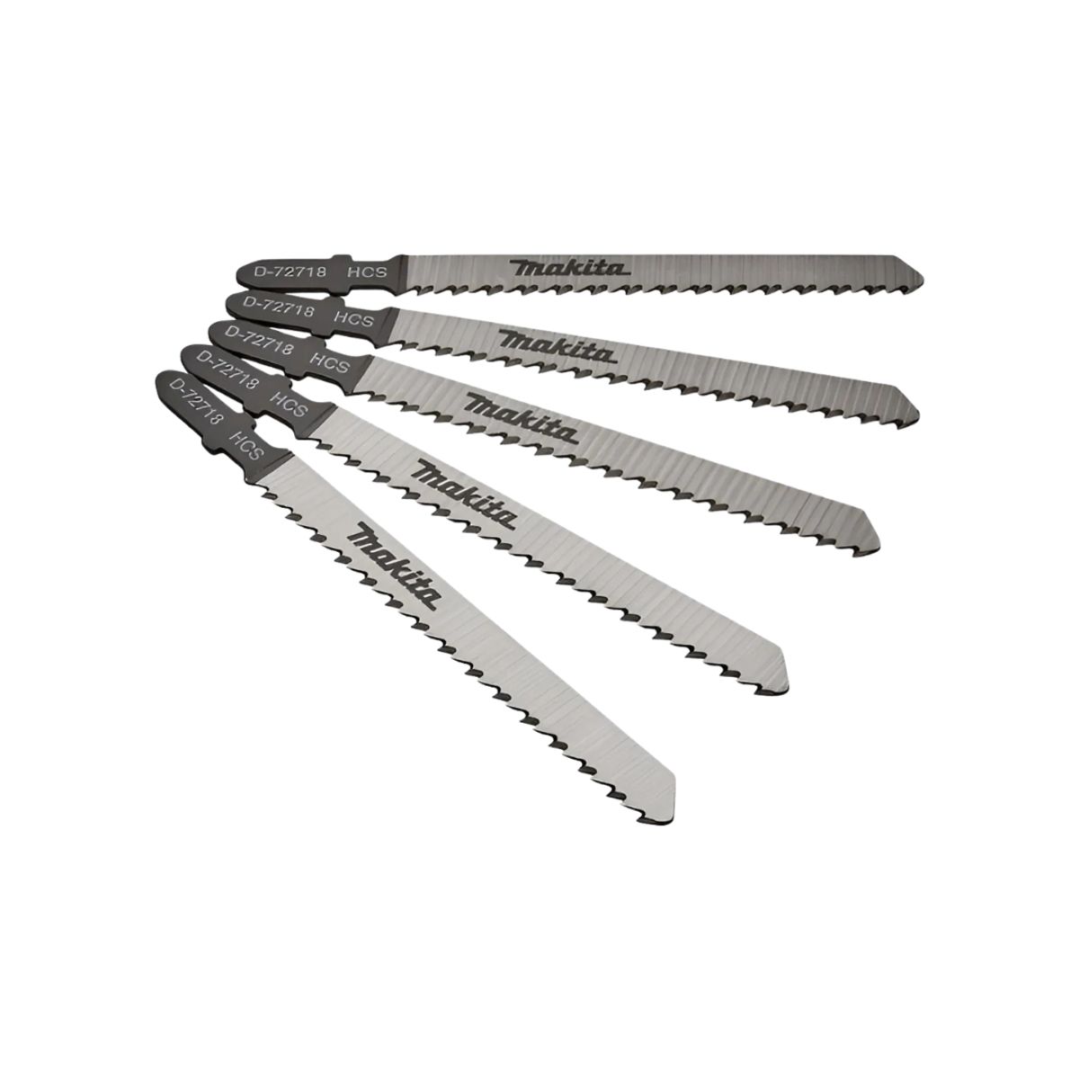 MAKITA - Set 5 Pcs Hojas De Calar Madera Corte Rapido Makita D-72718