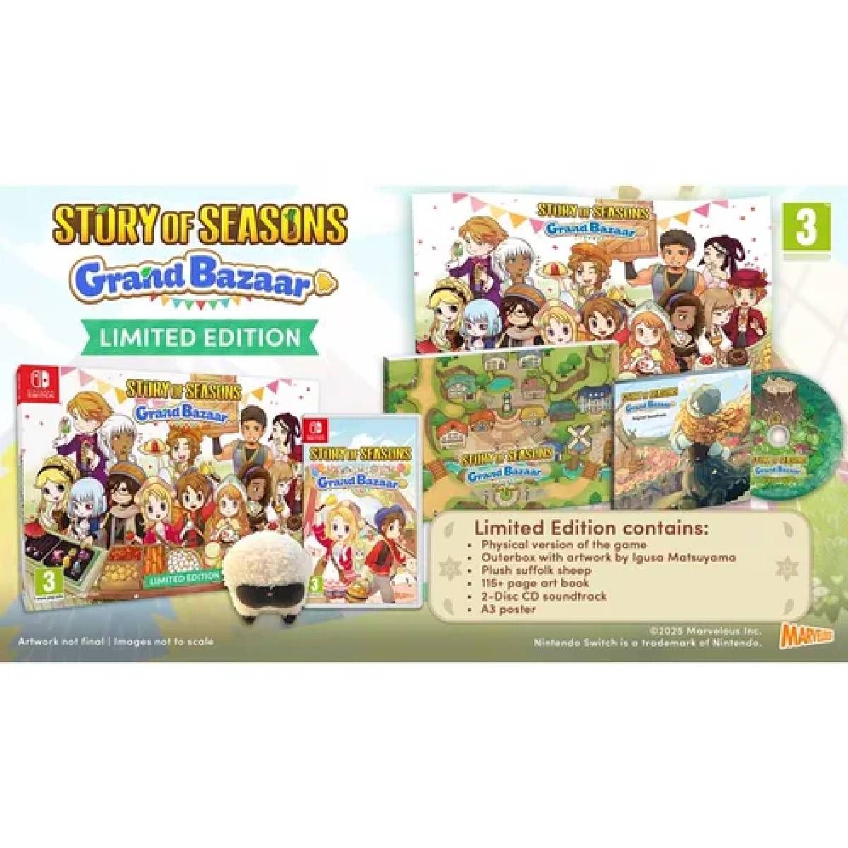 NINTENDO - Story Of Seasons: Grand Bazaar - Limited Edition Switch 2 - SniperCL