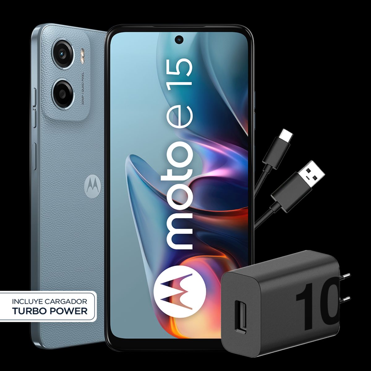 MOTOROLA - TELEFONO MOTO E15 4GLTE 2RAM 64GB BLUE MOTOROLA XT2523-8