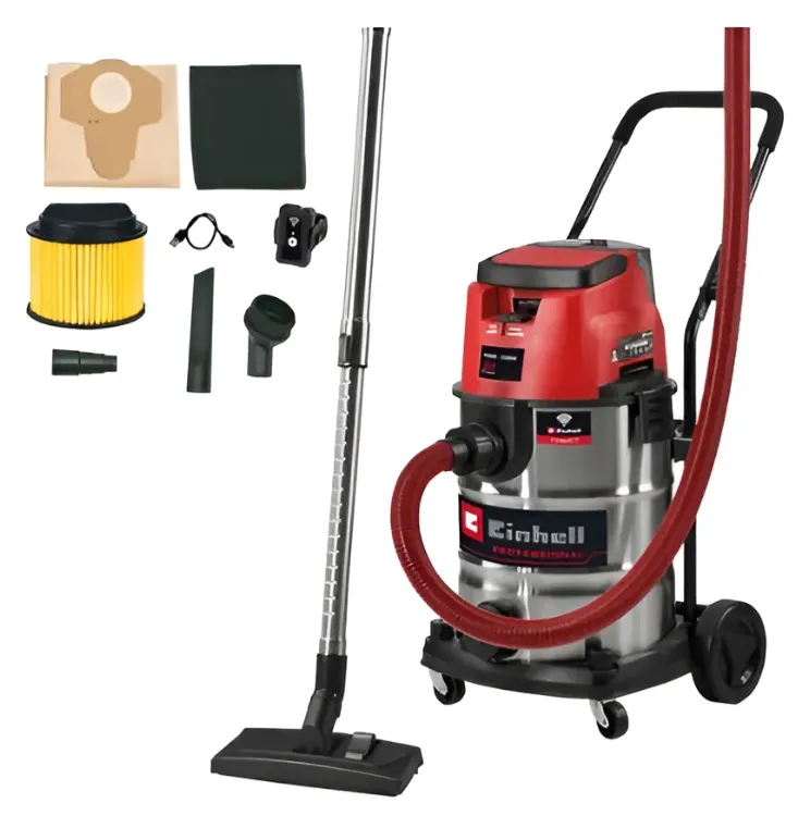 EINHELL Aspiradora De Polvo Y Agua Inalámbrica Professional 2X18v