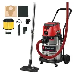 EINHELL - Aspiradora De Polvo Y Agua Inalámbrica Professional 2X18v