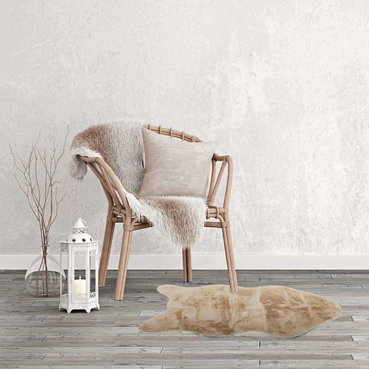 DIB - Alfombra Luxury Soft 60X90 Beige