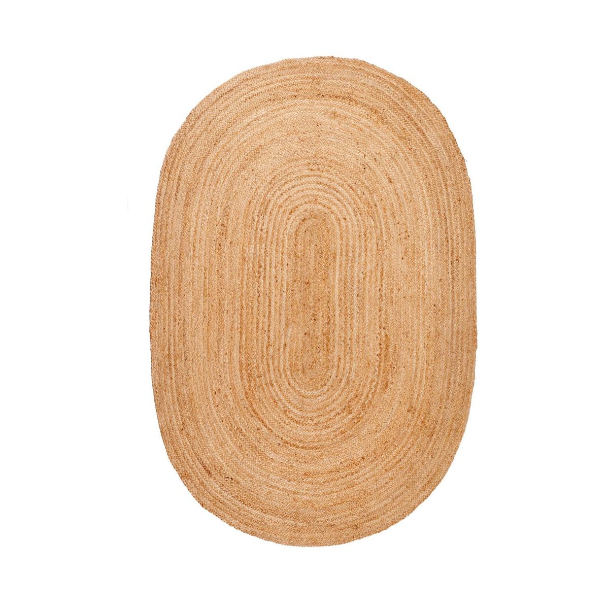 DIB - Alfombra Yute Braided Oval BRC 108 Natural 90X150