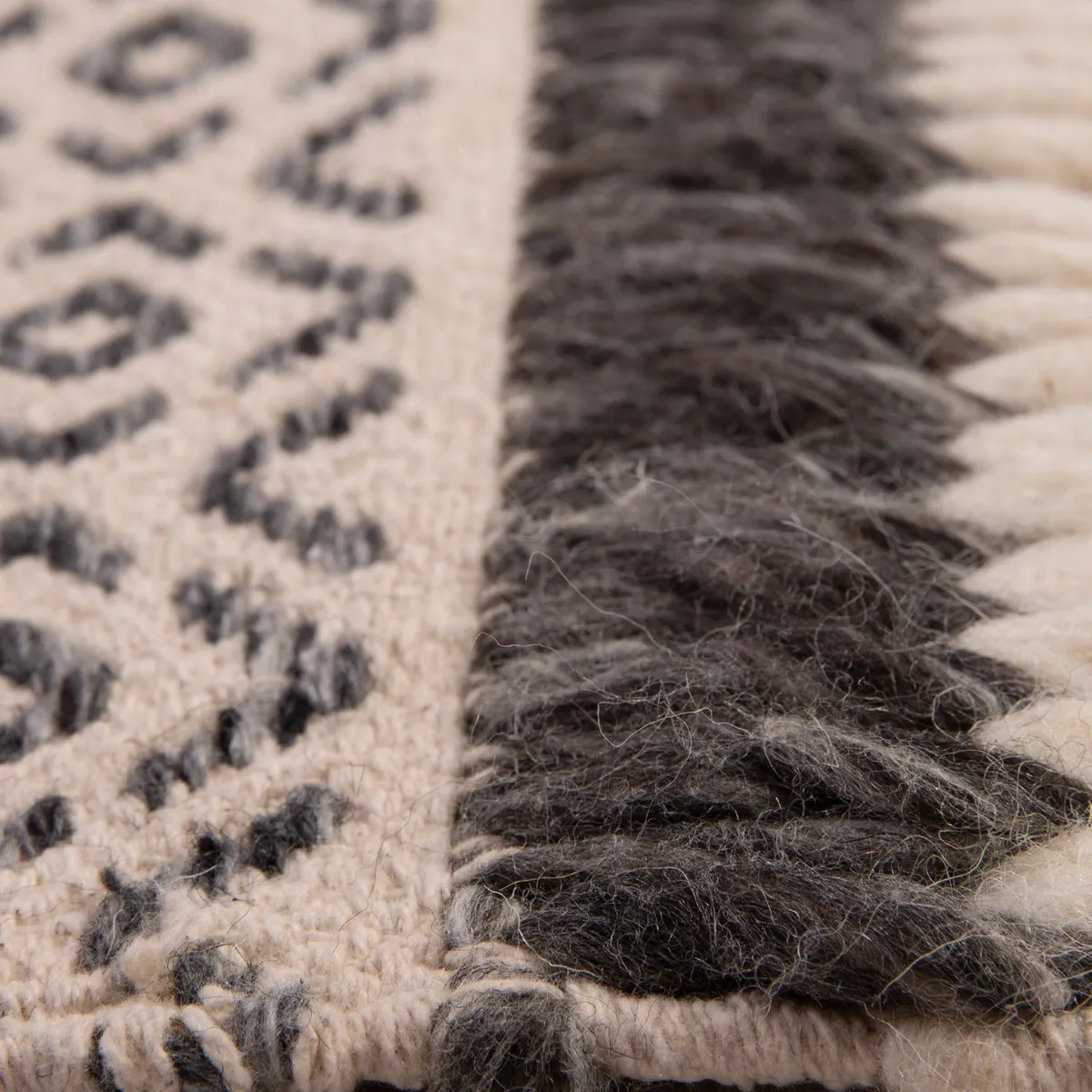 DIB - Alfombra Handwoven Wool Co 190X290 Gris