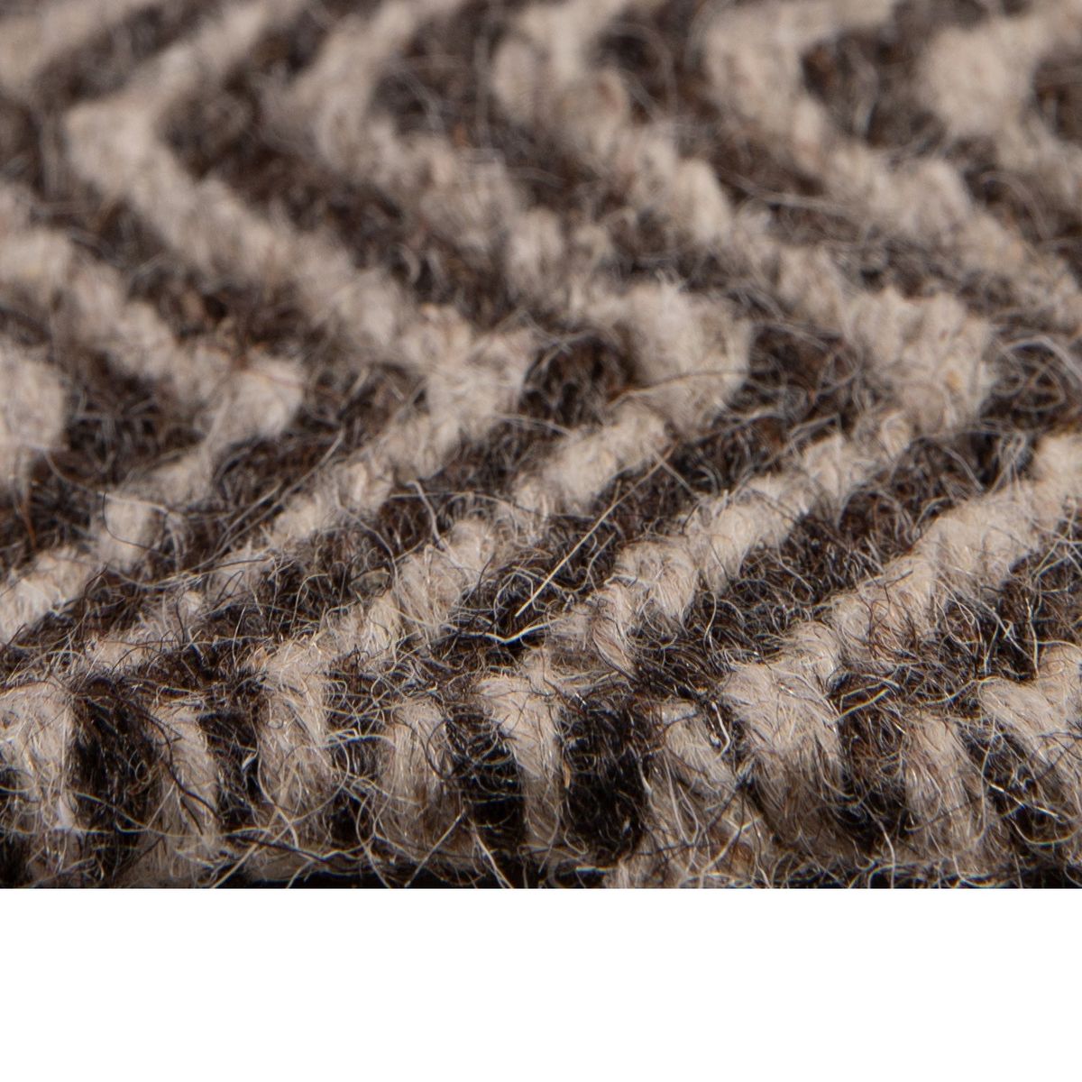 DIB - Alfombra Handwoven wool Tribal 160x230 Café