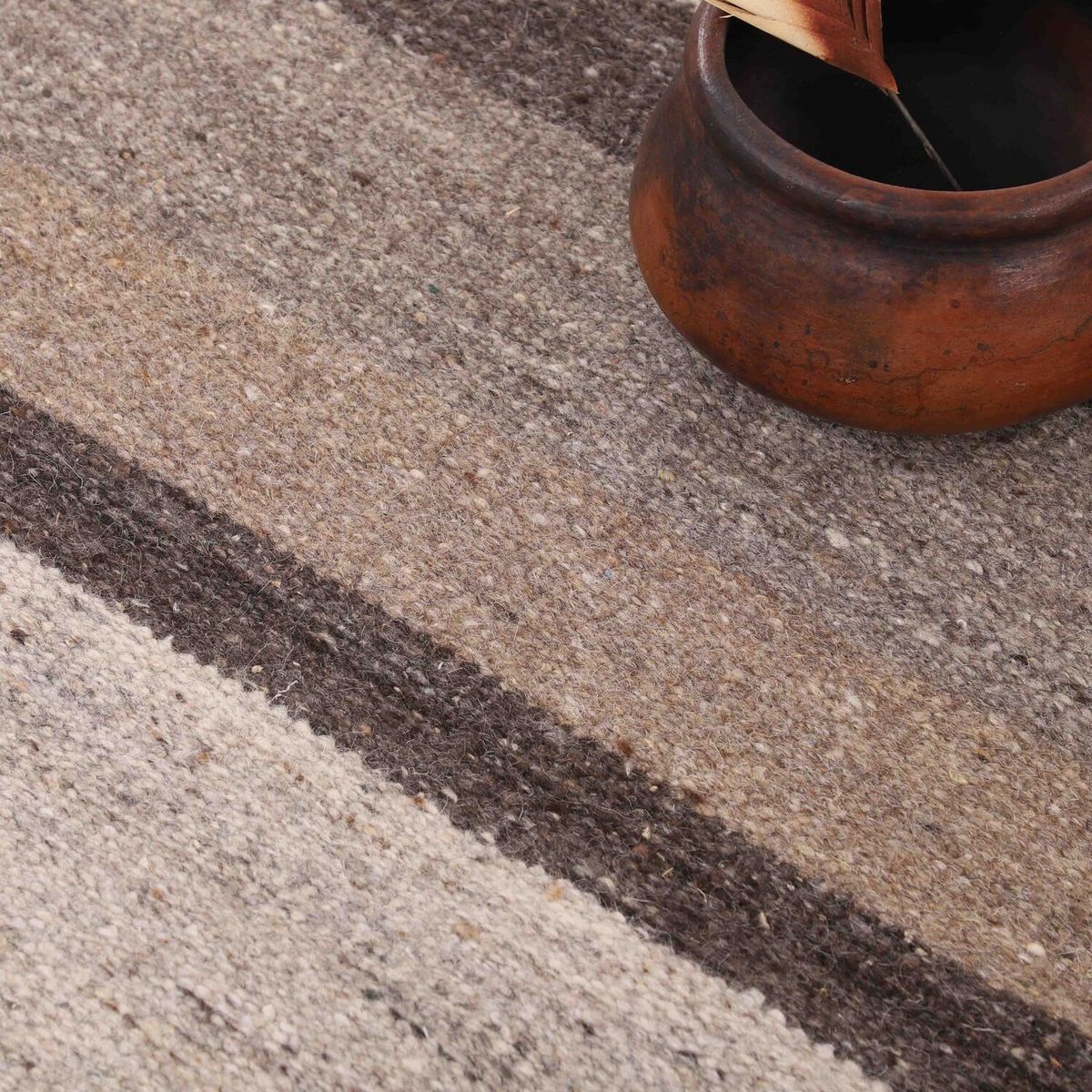 DIB - Alfombra K.Tribal Wadmal 200X290 Café 228610