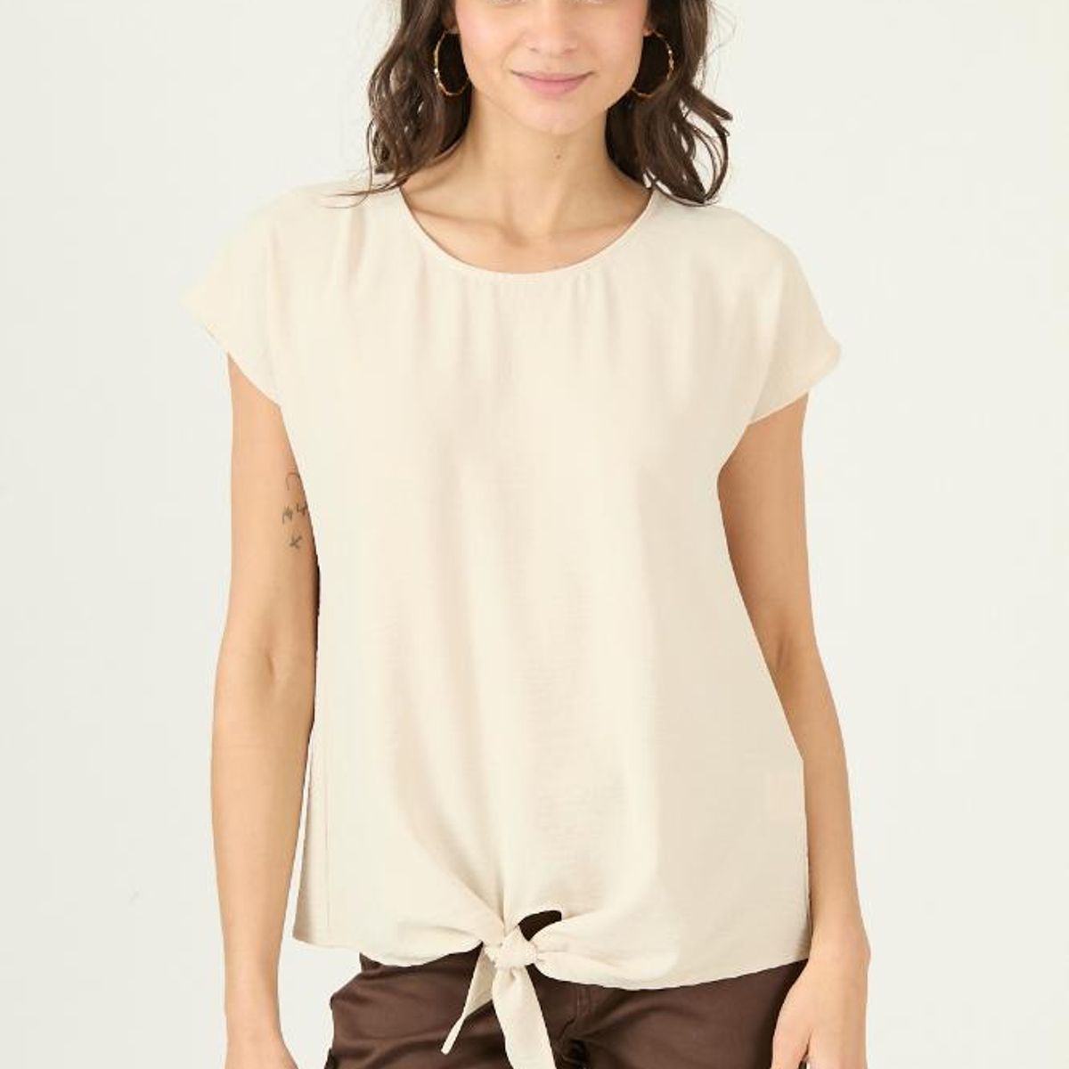 PRIVILEGE - Blusa crudo 2930